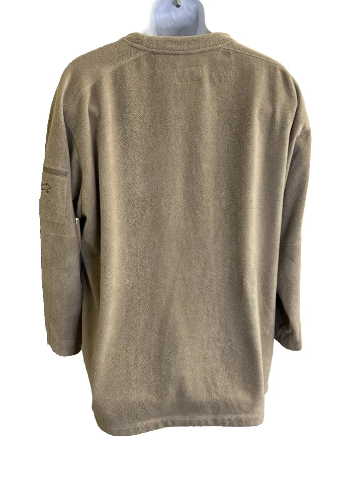 Horny Toad Fleece Sweater Men's XL-2XL - Tan - Image 3 of 4