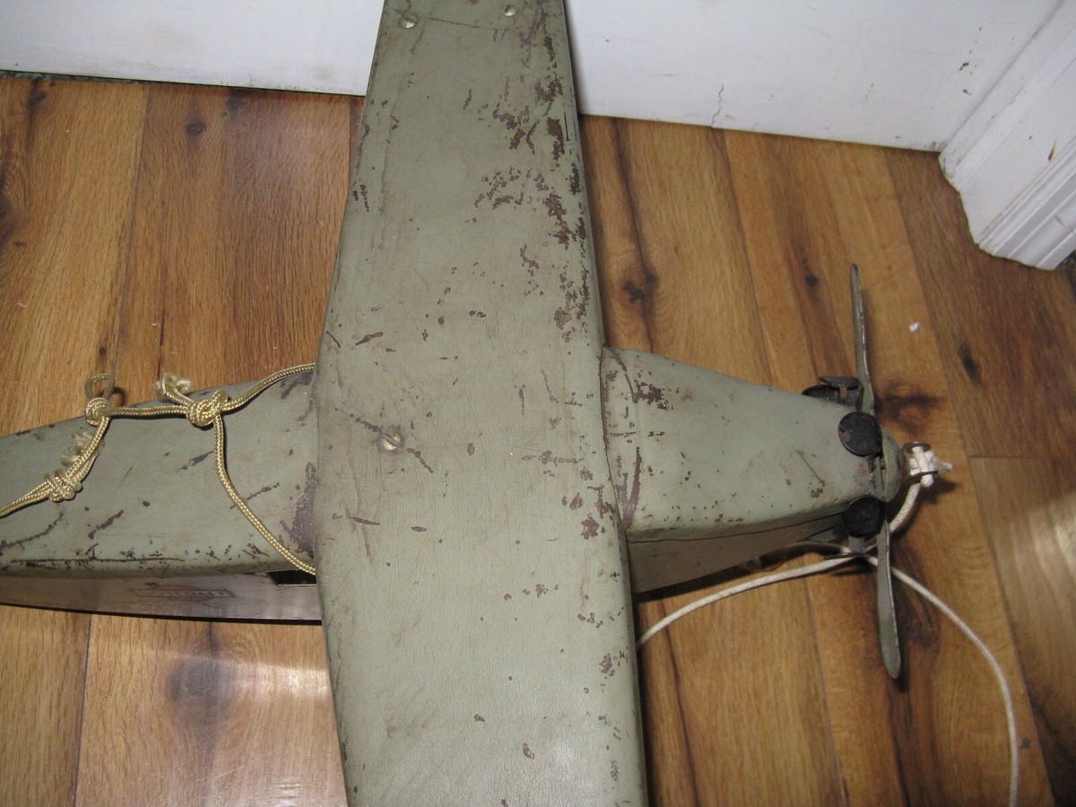 Avion Jouet Steelcraft NX130 – Acier Pressé échelle 1:10 – Vintage