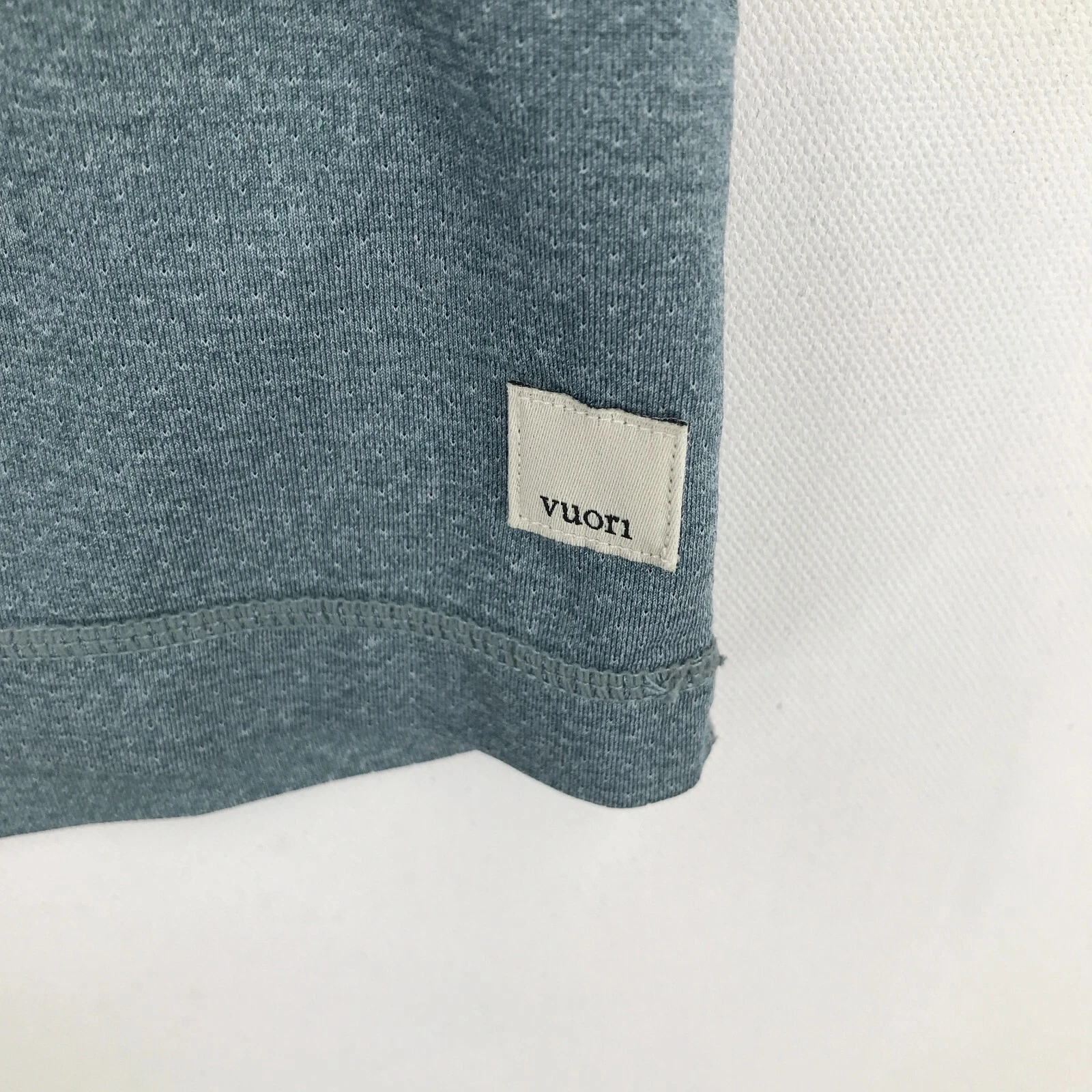 vuori performance crew short sleeve pocket tee active shirt