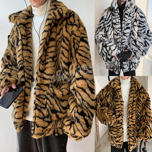 Faux Fur Coat Casual Furry Jacket 