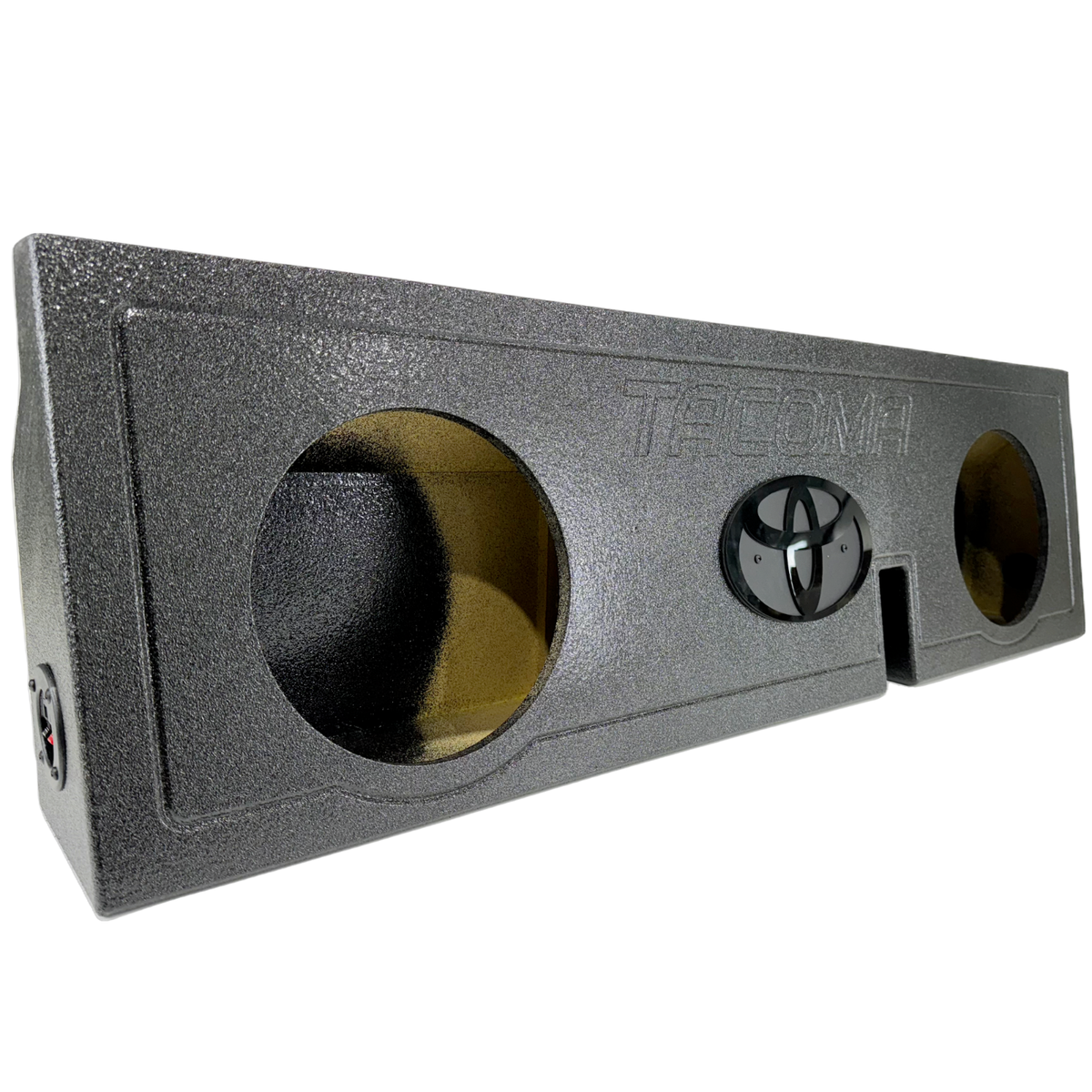 Toyota Tacoma 05-22 Crew Cab Subwoofer Box Enclosure 2x10” Woofers 