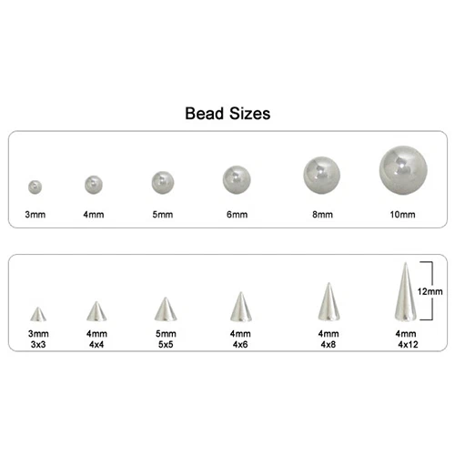 Wholesale lot of 25 PCS 14G 16G Circular Horseshoe Rings Jewelry Nose Piercings - Image 4 of 4