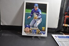2023 topps baseball Base Oversized Collector's Box Set # 7 Bobby Witt Jr. Kansas