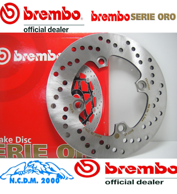 ミイ Brembo Gold Series Rear Brake Disc Kawasaki 600 ZX-6RR 2003 2004