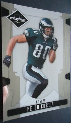 NFL 76 Kevin Curtis Philadelphia Eagles Donruss Leaf Limited 2008