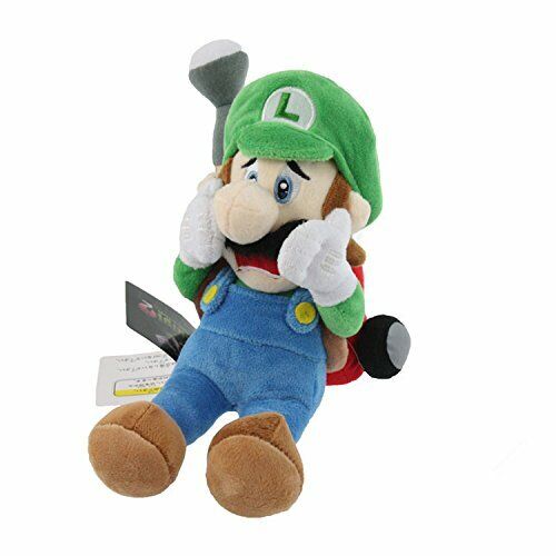 Super Mario Bros Luigi's Mansion 2 Luigi Plush Doll 6 inch Stuffed Animal  Toy