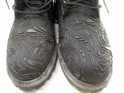 Timberland Ventech III Graffiti Graphic Boot 71507 Black Leather