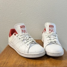 Adidas Originals Stan Smith Classic Valentine's Day Patches White Size Mens 5 W7