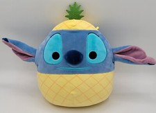 Squishmallows Kellytoy Plush Disney Lilo Stitch in Pineapple Stuffed FREE SHIP