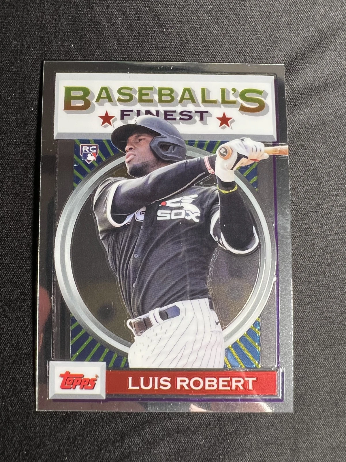 2020 Topps Finest Flashbacks - Luis Robert #59 (RC)