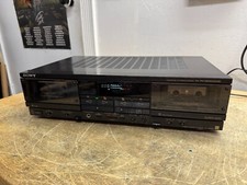 SONY TC-WR8ES DUAL STEREO CASSETTE DECK PLAYER