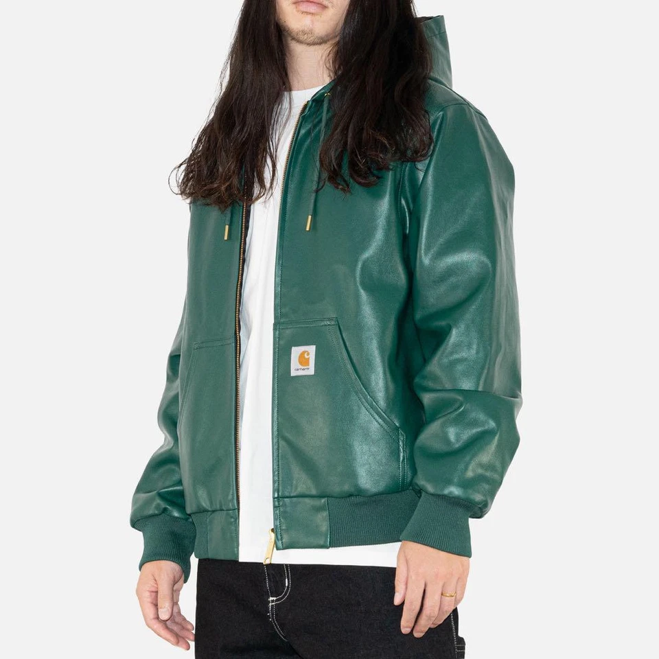 Carhartt Wip Japón 2025 Año Nuevo Active Chaqueta limitada verde reversible T... - Imagen 4 de 4