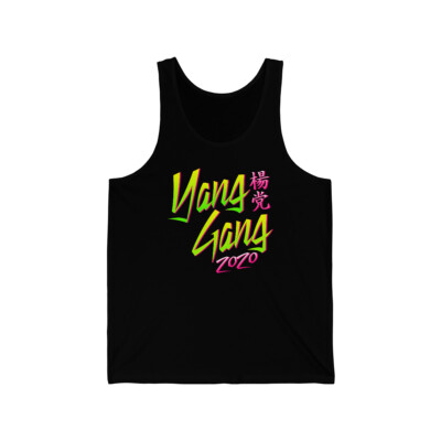 Andrew Yang 2020 Retro Yang Gang Unisex Tank Top