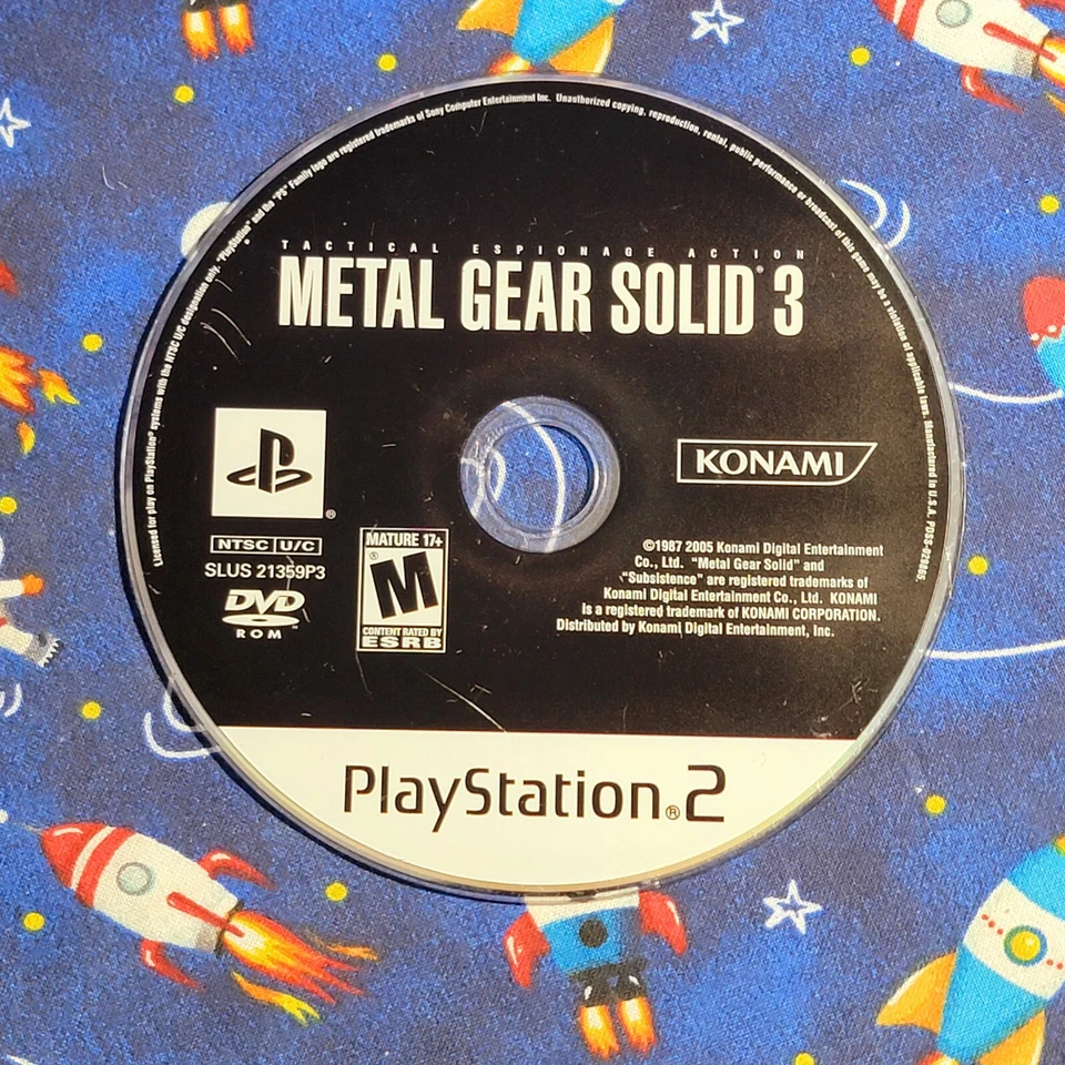 Metal Gear Solid 3 Subsistence (Sony PlayStation 2, 2006) PS2  TESTED (SEE PICS) - Image 2 of 3