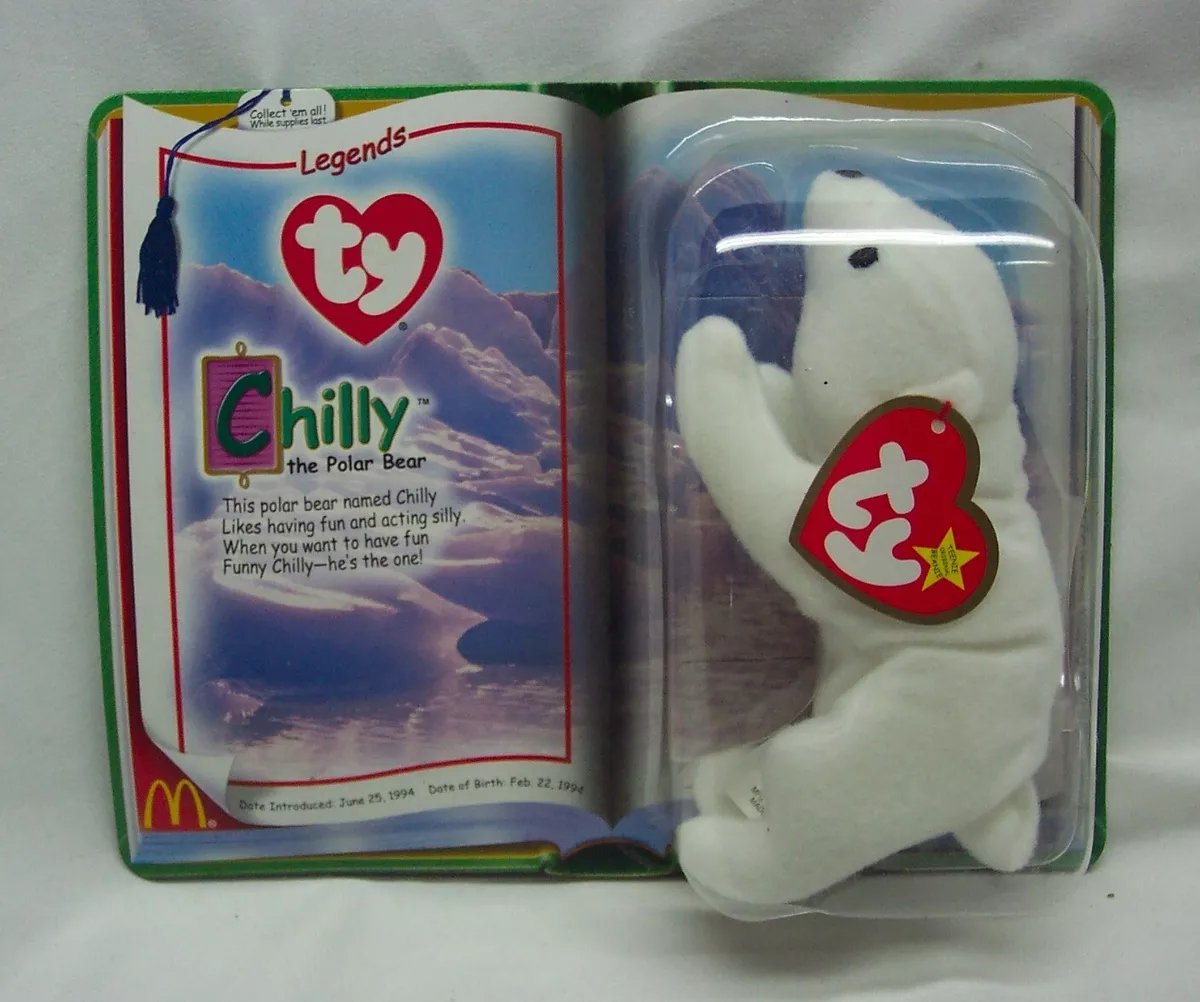 McDonald s TY Legends CHILLY THE POLAR BEAR 5