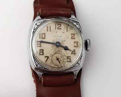 Vintage 1932 Elgin Size 4/0s Men's Watch