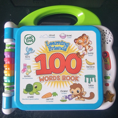 Leap Frog Lernfreunde 100 Wörter Buch, sprechendes Buch Französisch & Englisch