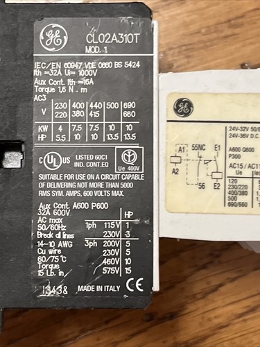 GE Time delay used RMLFD CL02A310T from GE Medical MDP A-box - Picture 6 of 8