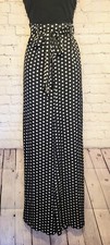 Fashion Nova XL Black/White Polka Dot Pants	