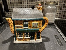hand-painted  Coronation Street Rovers Return Inn novelty teapot  by Annie Rowe