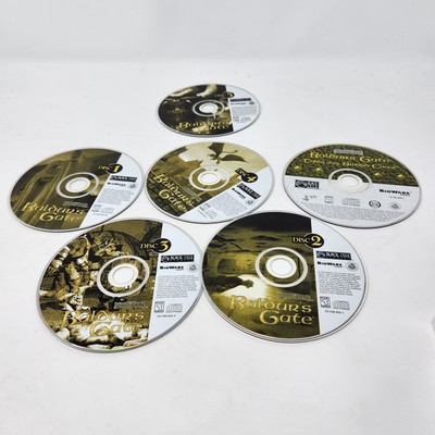 Forgotten Realms Baldur's Gate PC 1998 Disks Only Tested W Tales Of Sword Coast