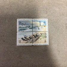 US Postage #1448-51 Cape Hatteras National Parks 2c Stamp Blk of 4 MNH Free Ship