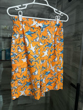 Shark Swim Trunks - Boys XL 14/16
