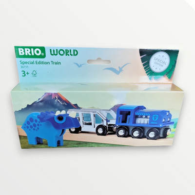 BRIO World 36111 Special Edition Train Dinosaurier Triceratops Zug Neu OVP