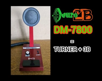 Rare Micro EuroCB DM-7800 = Turner +3B ( Piezo Kenwood Astatic Zetagi CRT ) - Photo 1/4