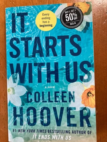 It Starts with Us : A Novel by Colleen Hoover (2022, Trade Paperback)