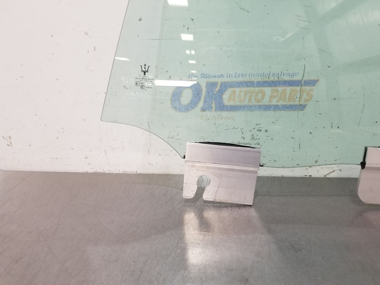 14 2014 MASERATI GHIBLI SQ4 REAR DOOR WINDOW GLASS