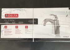 Delta Bathroom Faucet Polished Chrome Single Hole Flynn 15768LF
