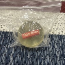 Supreme Box Logo Rubber Bouncy Super Ball Clear Red