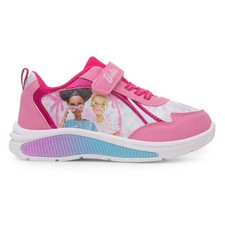 Barbie Girls Trainers Pink Kids Boys Easy Fasten Fuchsia Light Up SIZE