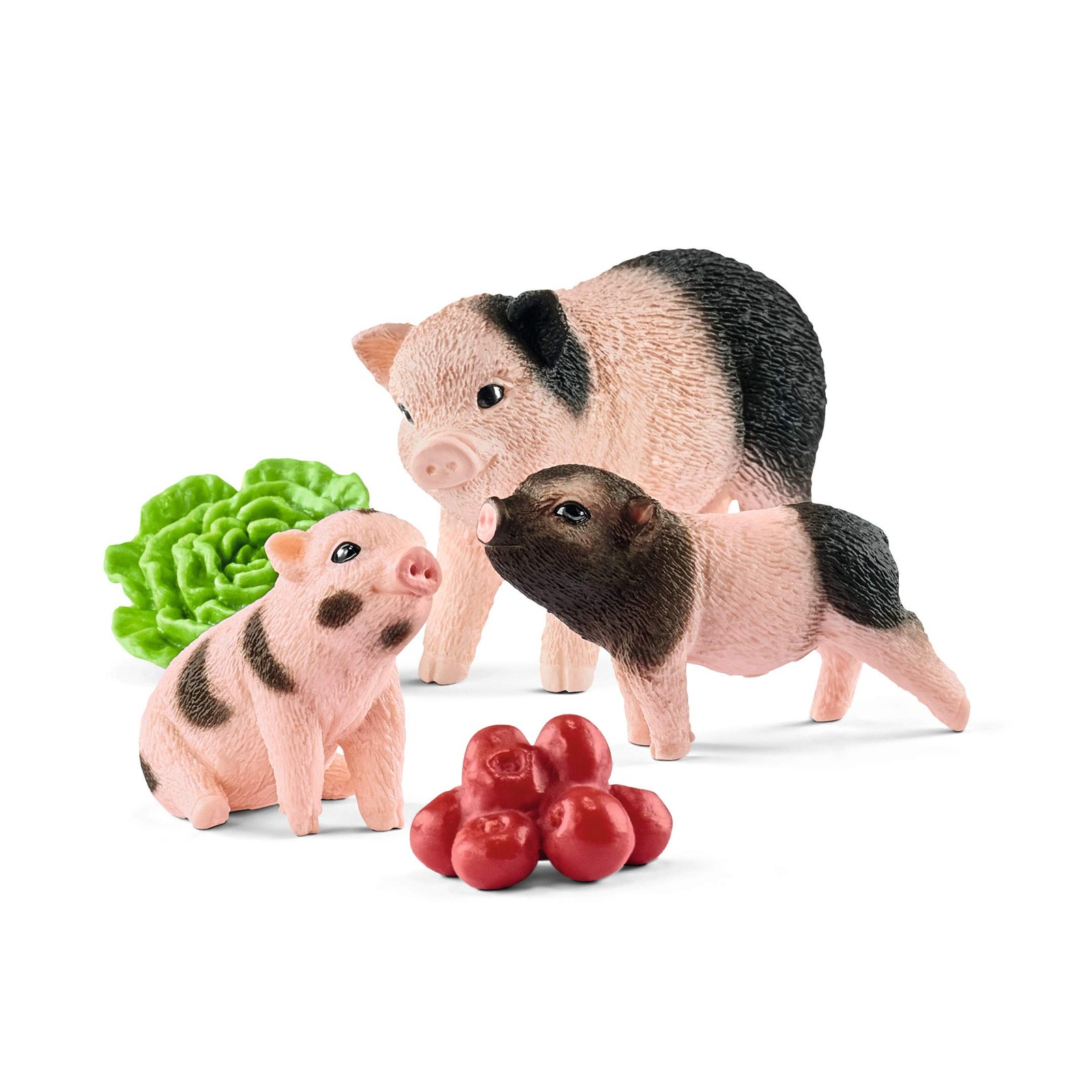 Schleich Farm World Mini Pig And Pig Figurine 42422, Multico