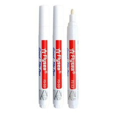 White-3pcs Grout Pen Waterproof Tile Marker Wall Seam Pen, for Tiles Floor Bathr