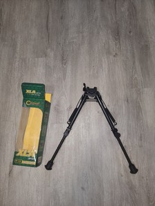 Caldwell XLA Bipod Fixed Pic Rail, Black, 9"-13"
