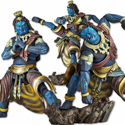 Figurine Revoltech Takeya Collection No.014 – Fudo Myoo, Bouddhiste, Kaiyodo, Neuve