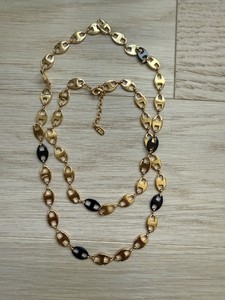 Jackie O Jacqueline Kennedy Long Gold Necklace Camrose & Kross JBK 36’’