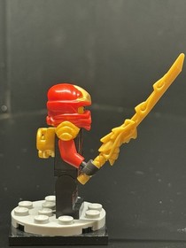 LEGO Kai From The Final Battle Minifig njo071 Ninjago 70500 Set Exclusive 2012