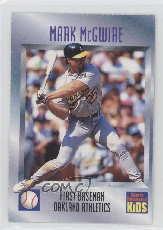 1995 Sports Illustrated for Kids Series 2 Mark McGwire #412 0j0f