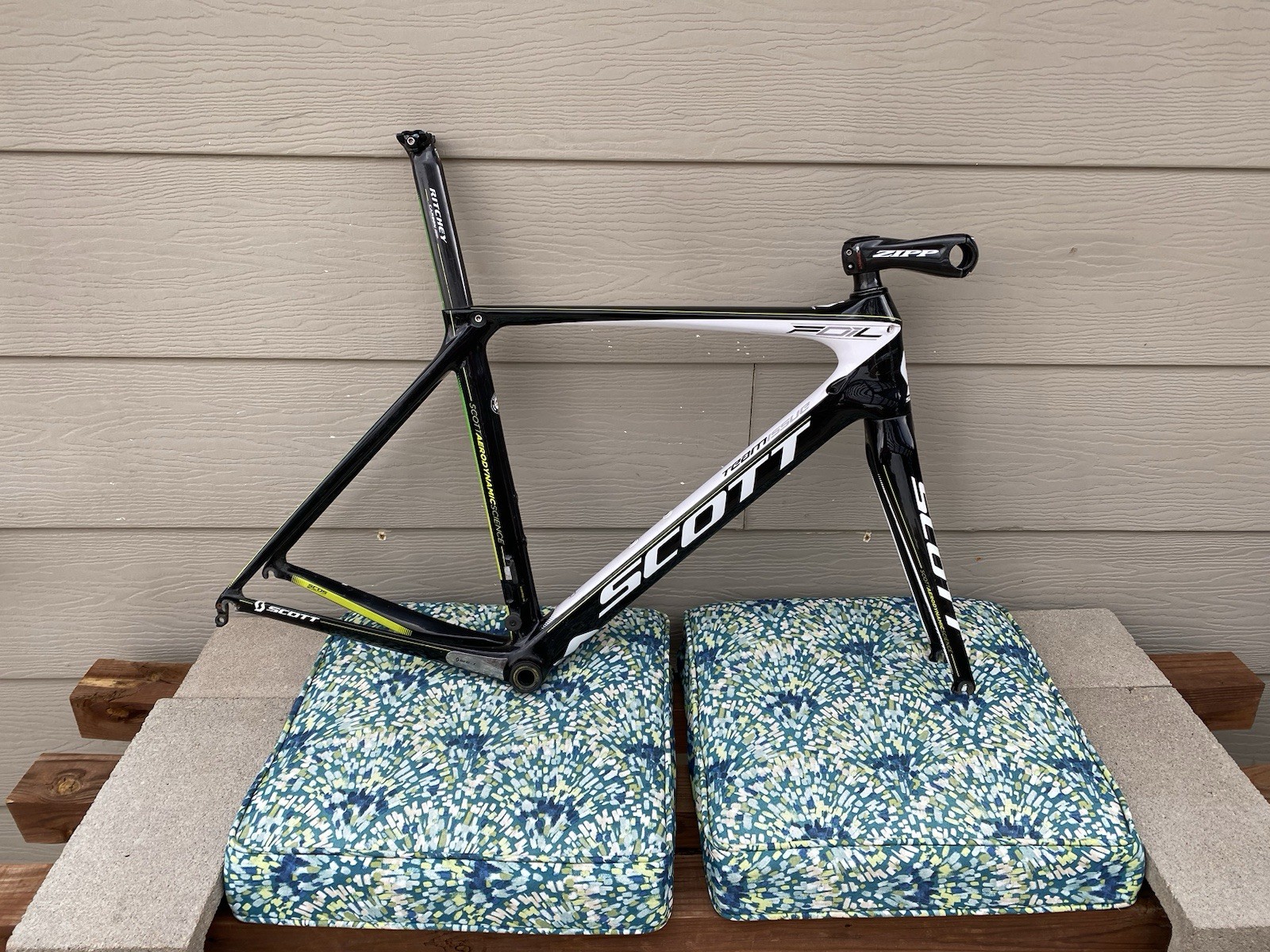 2012 Scott Foil Team Issue With Zipp SL Sprint Stem