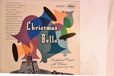Various Artists - Christmas Bells LP 1958 Capitol Records Holiday Music 33 RPM