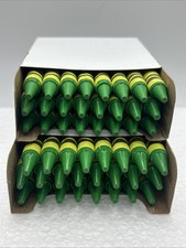 48 Crayola Crayons granny smith apple BULK