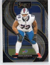 2024 Panini Select - Premier Level Dion Dawkins #152 Silver Prizm