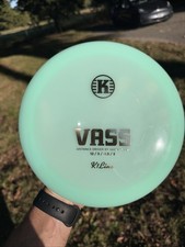 NEW Kastaplast First Run K1 Vass Mint - Gold Foil - Disc Golf