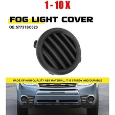 Fit 2009-2013 Subaru Forester Front Right Fog Light Lamp Hole Cover Black 1-10x