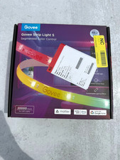 Govee RGBICW Wi-Fi LED Strip Light, 49.2ft, Smart App Control H612D - Open Box