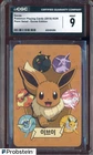 2019 Pokemon Playing Cards Korea Eevee Edition Eevee CGC 9 MINT