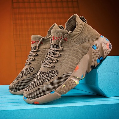 Thick Soled Casual Shoes Men Women Mesh Anti Slip Walking Low Cut Work Sneakers